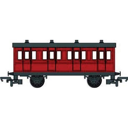 S & P WHISTLE STOP BAC76038 HO Scale Thomas Red Coach BAC76038